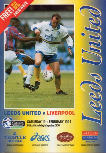 Match programme